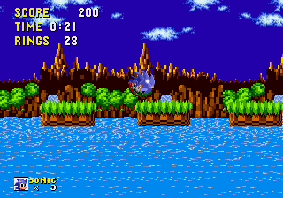 Frayda the Fox (Sonic 1 hack demo) Screenshot 1